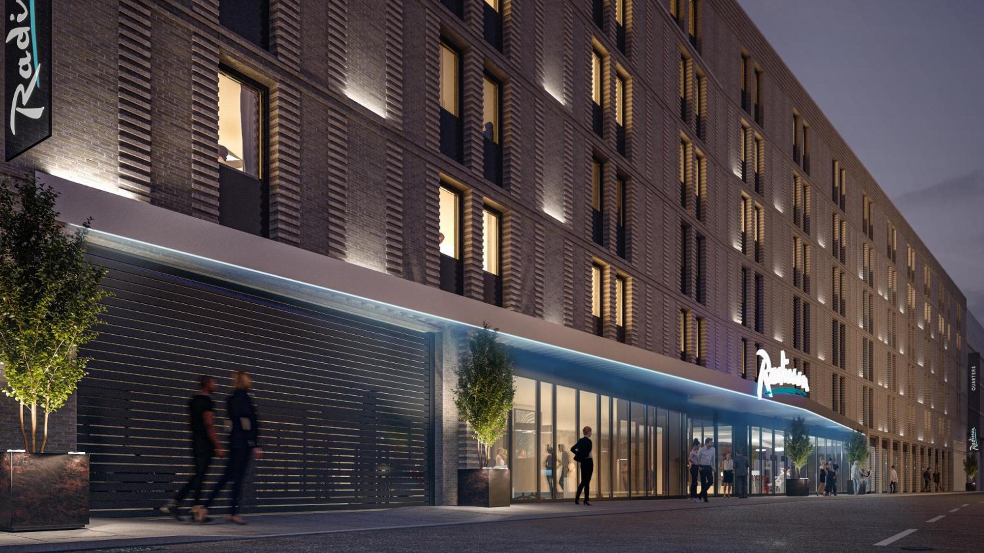 Radisson Hotel Leipzig Ngoại thất bức ảnh
